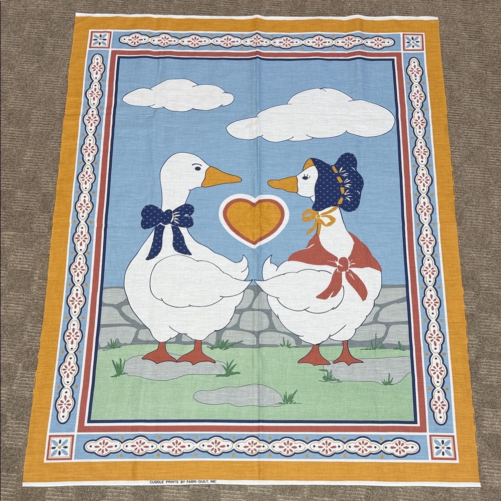 Charming Goose Print Tapestry
